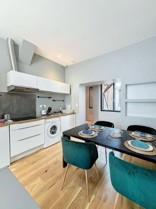 L'Escale - Elegant T2 Au Coeur De Toulouse Apartment ภายนอก รูปภาพ